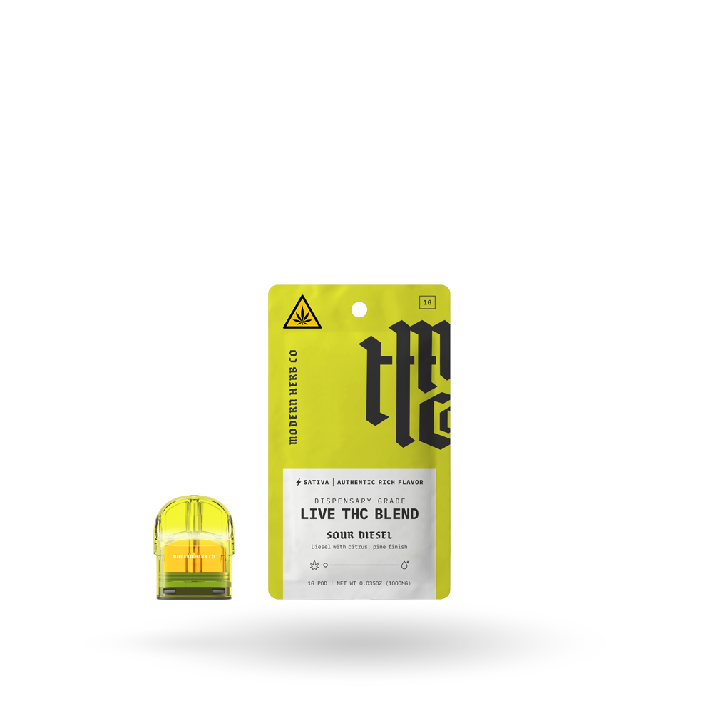 Live THC Pod Refill: Sour Diesel (Sativa), 1g – The Hemp Collect
