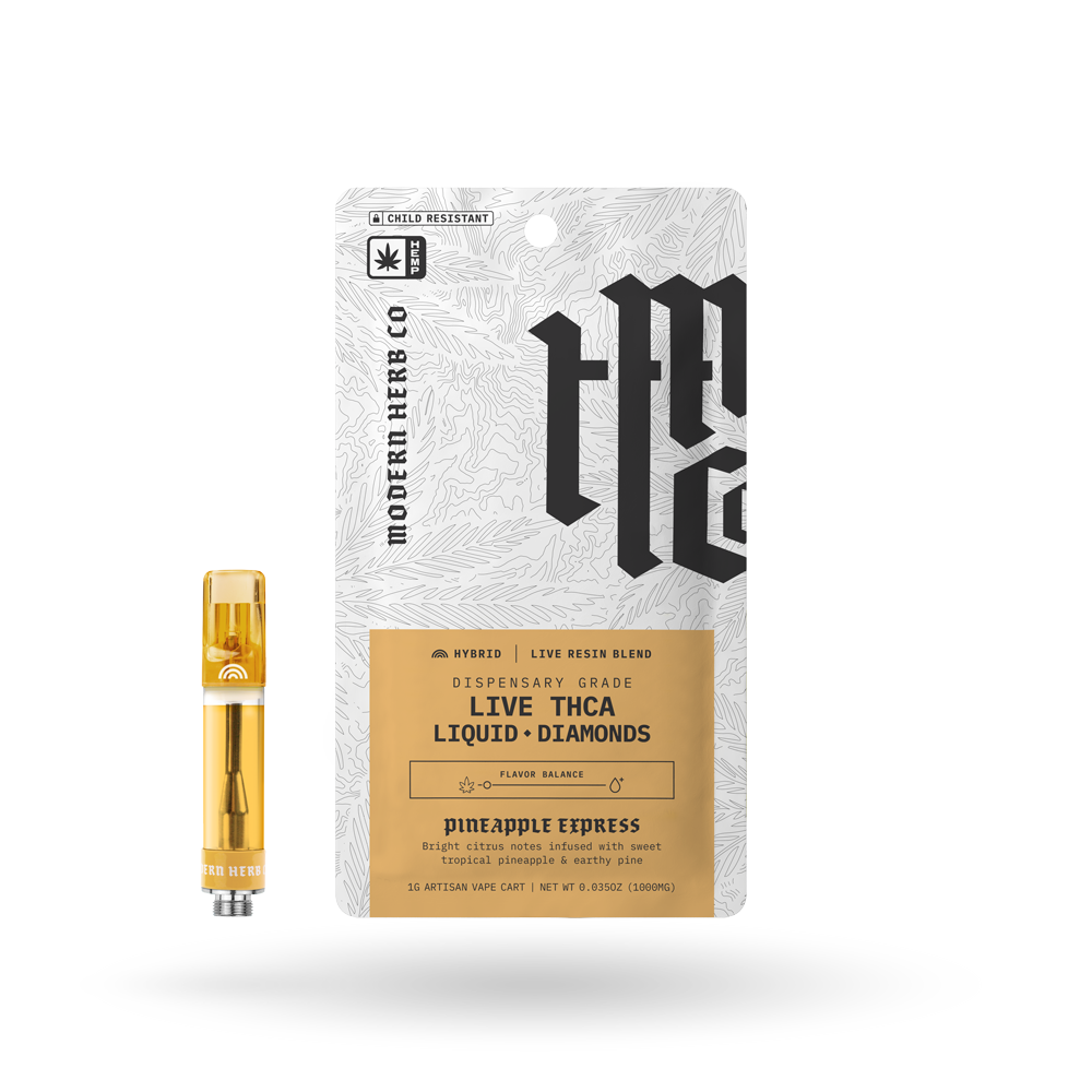 THCa Vape Cartridge Hybrid Pineapple Express | Live Resin x Liquid Diamonds The Hemp Collect THCa Vape Cartridge Hybrid Pineapple Express | Live Resin x Liquid Diamonds The Hemp Collect