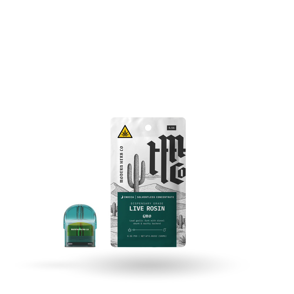 THCa Rosin Pod: GMO (Indica) 0.5g