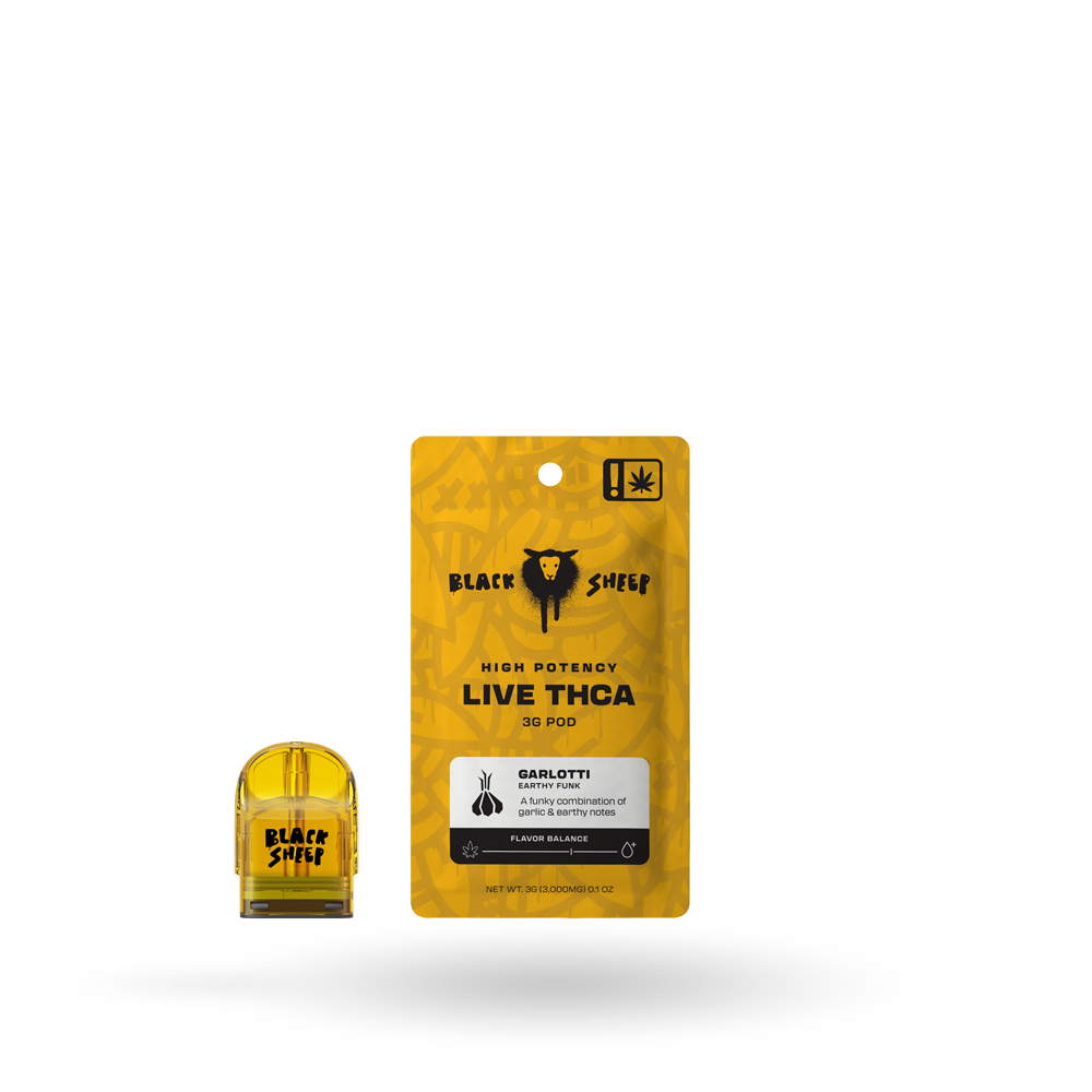 Live THCa Blend Pod Refill: Garlotti 3g