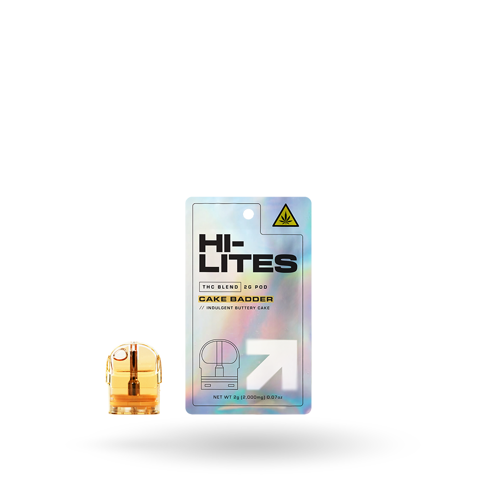 THC Blend Pod Refill: Cake Badder 2g