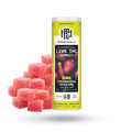 Live D9 THC Gummies: Strawberry Rhubarb (Sativa) - 20ct
