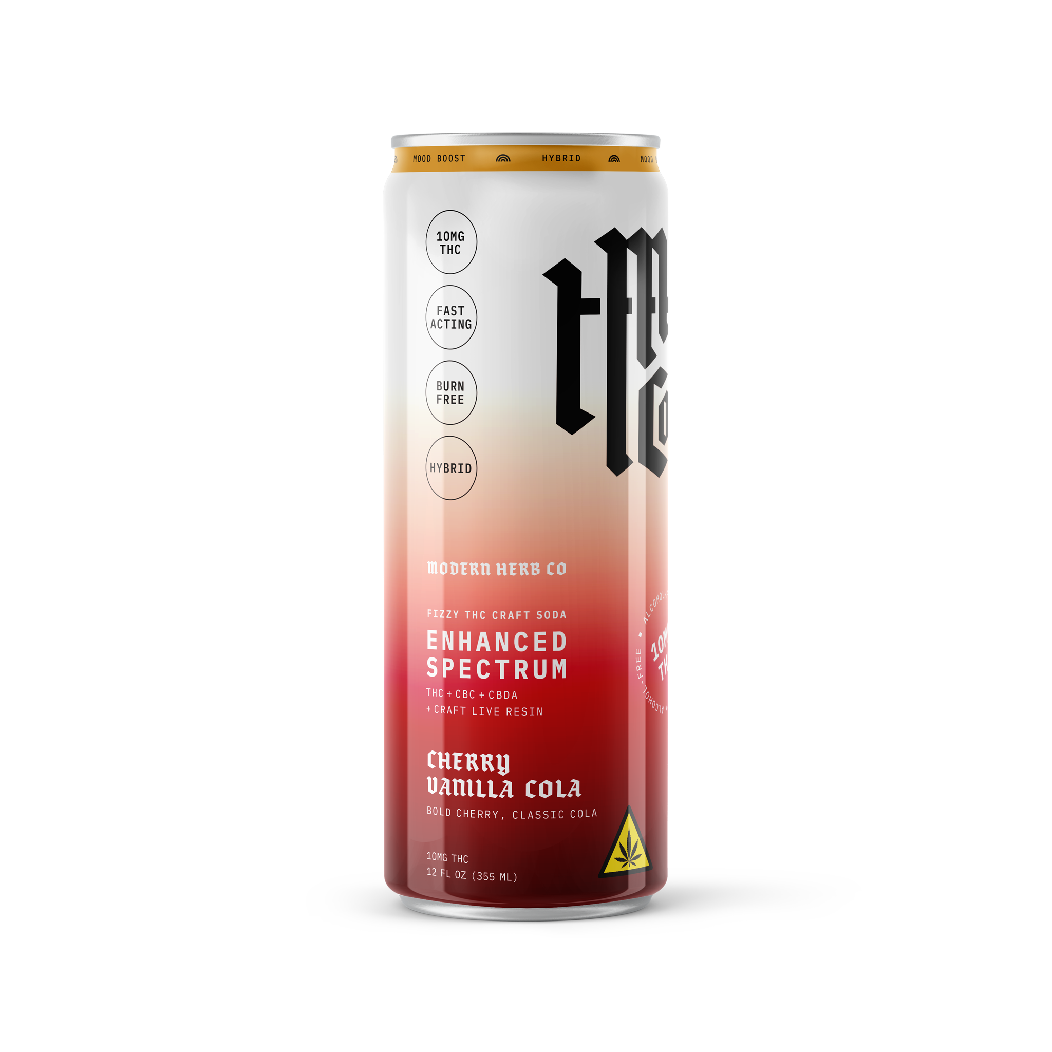 Enhanced Spectrum THC Craft Soda: Cherry Vanilla Cola (Hybrid