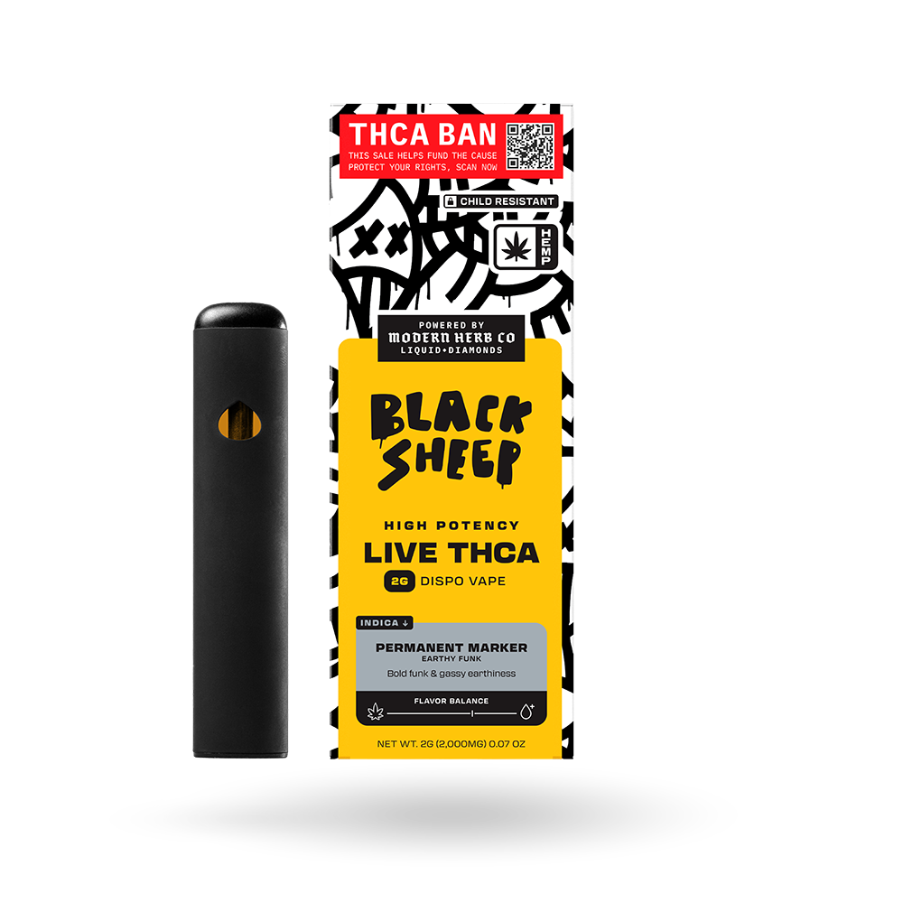 Liquid Diamonds Disposable: Permanent Marker (Indica) 2g The Hemp Collect Liquid Diamonds Disposable: Permanent Marker (Indica) 2g The Hemp Collect