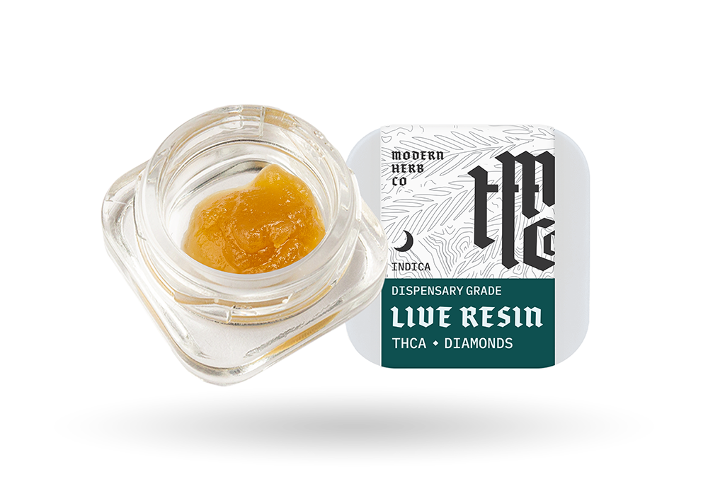THCa Live Resin Diamonds Dab: OG Kush (Indica) - 2g