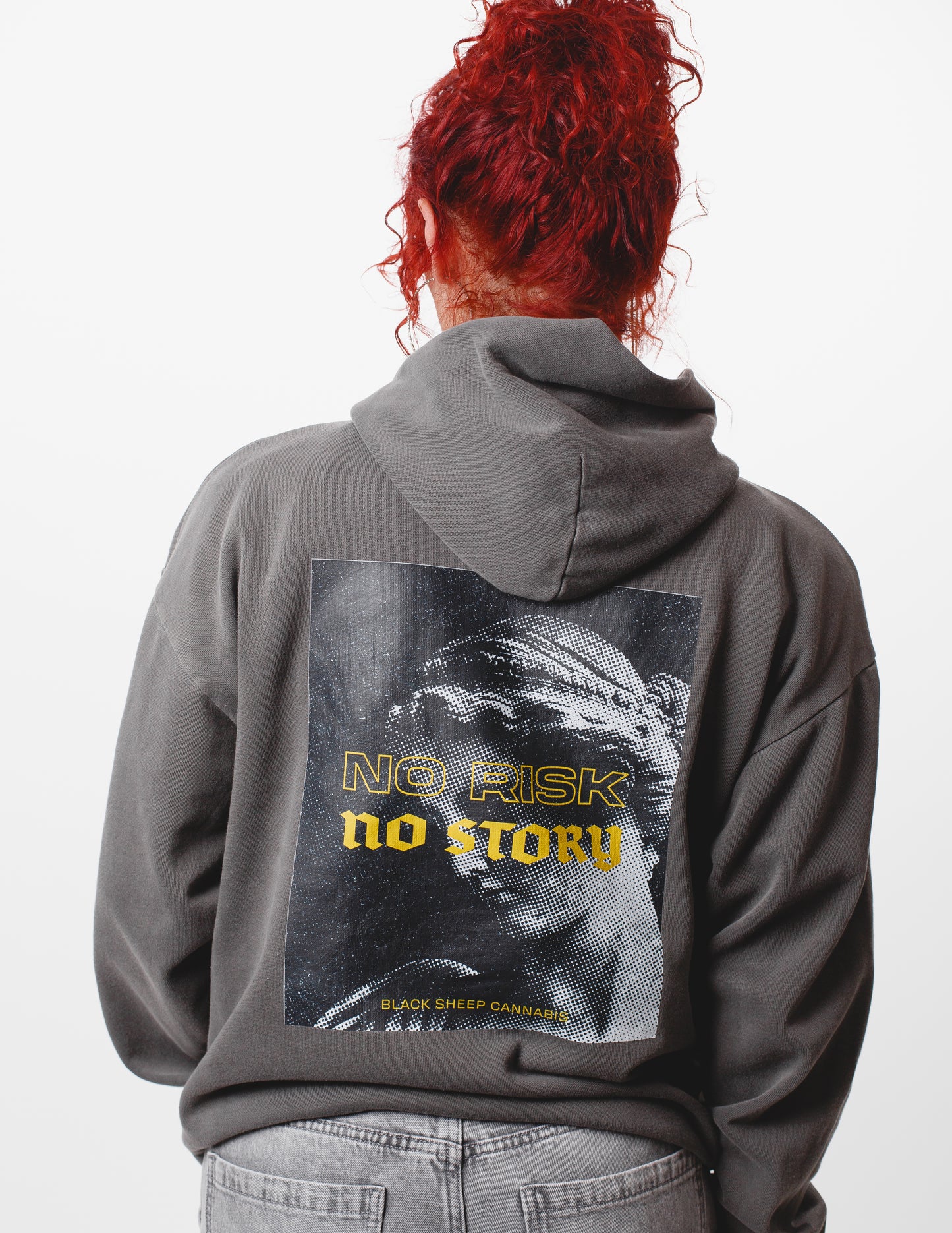 BKS No Risk Heavyweight Vintage Cut Hoodie