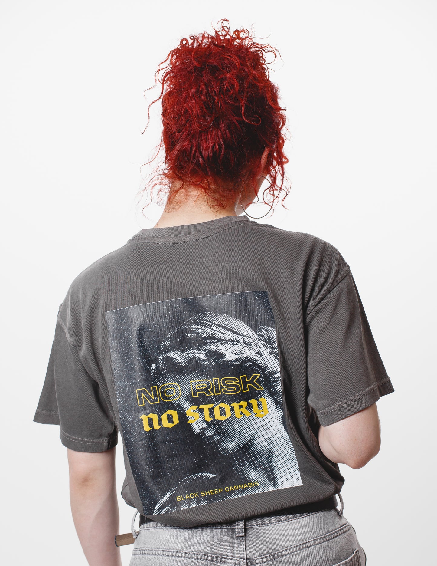 BKS No Risk Heavyweight Vintage Cut Tee