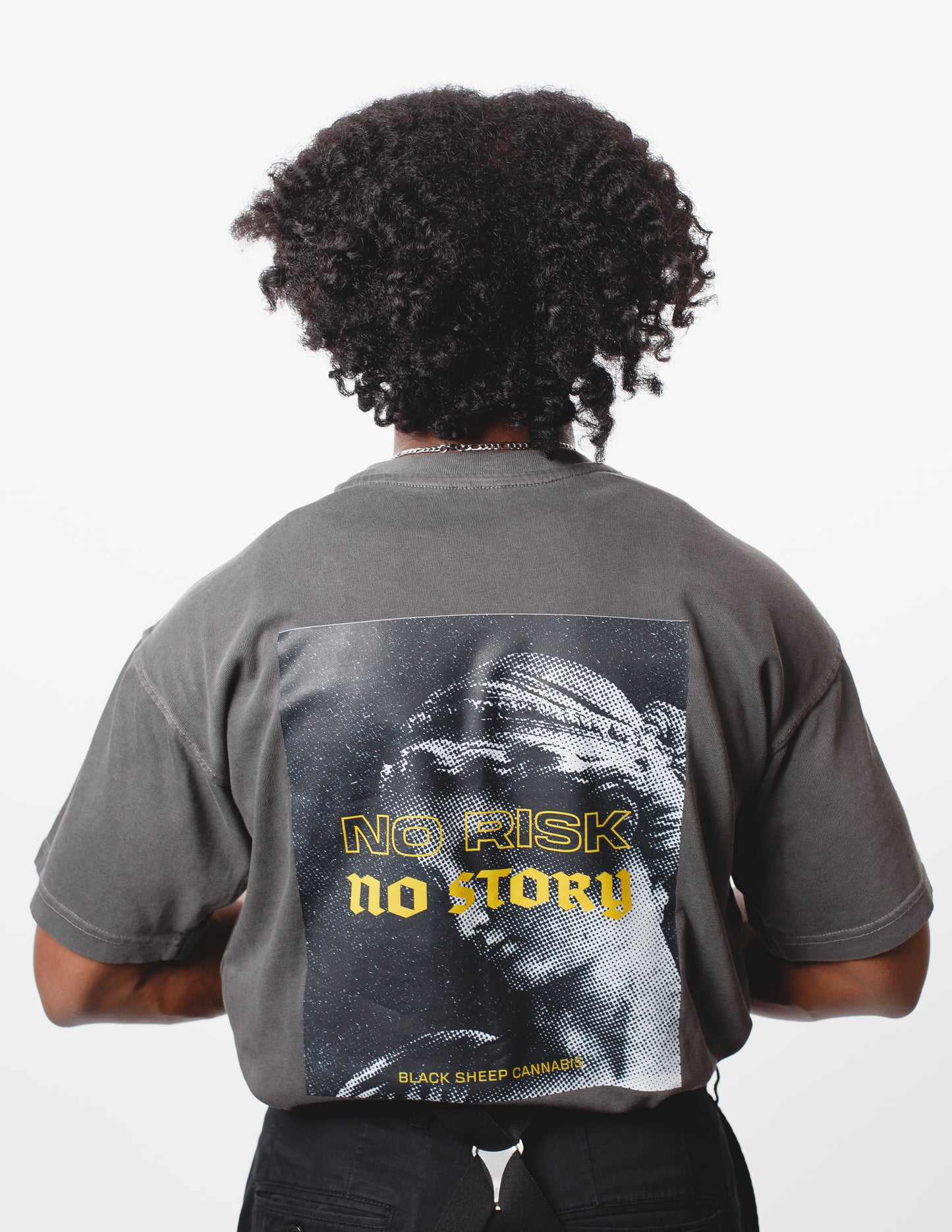 BKS No Risk Heavyweight Vintage Cut Tee
