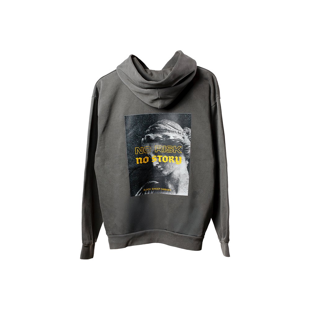 BKS No Risk Heavyweight Vintage Cut Hoodie