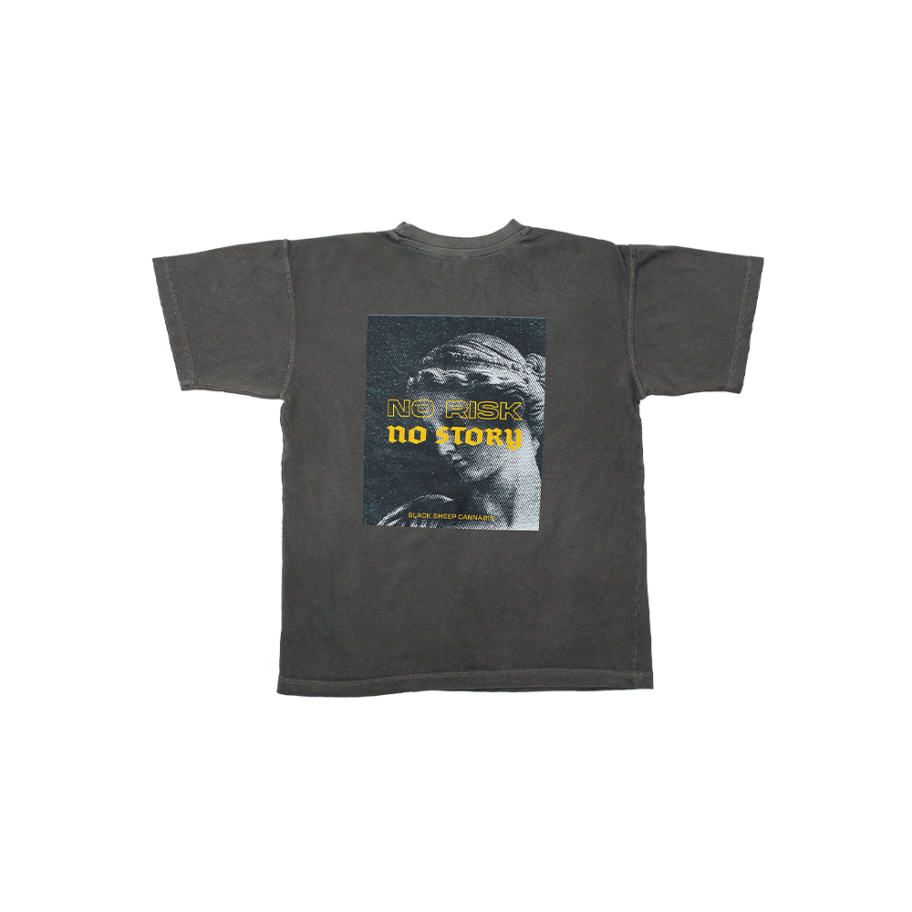 BKS No Risk Heavyweight Vintage Cut Tee
