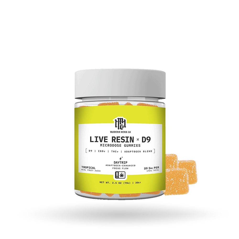 Live Resin Delta 9 Gummies: Daytrip