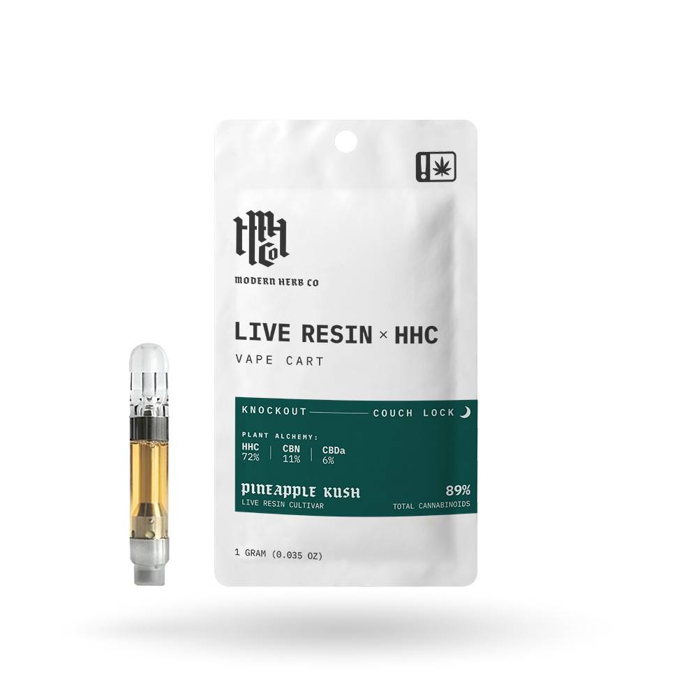 Live Resin Delta 8 Vape Cartridge: Knockout