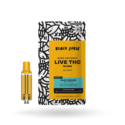 Live THC Blend Vape Cartridge