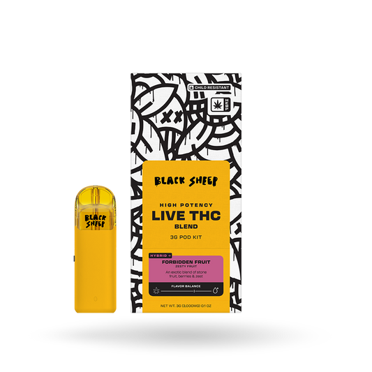 Live THC Blend Pod Starter Kit: Forbidden Fruit 3g