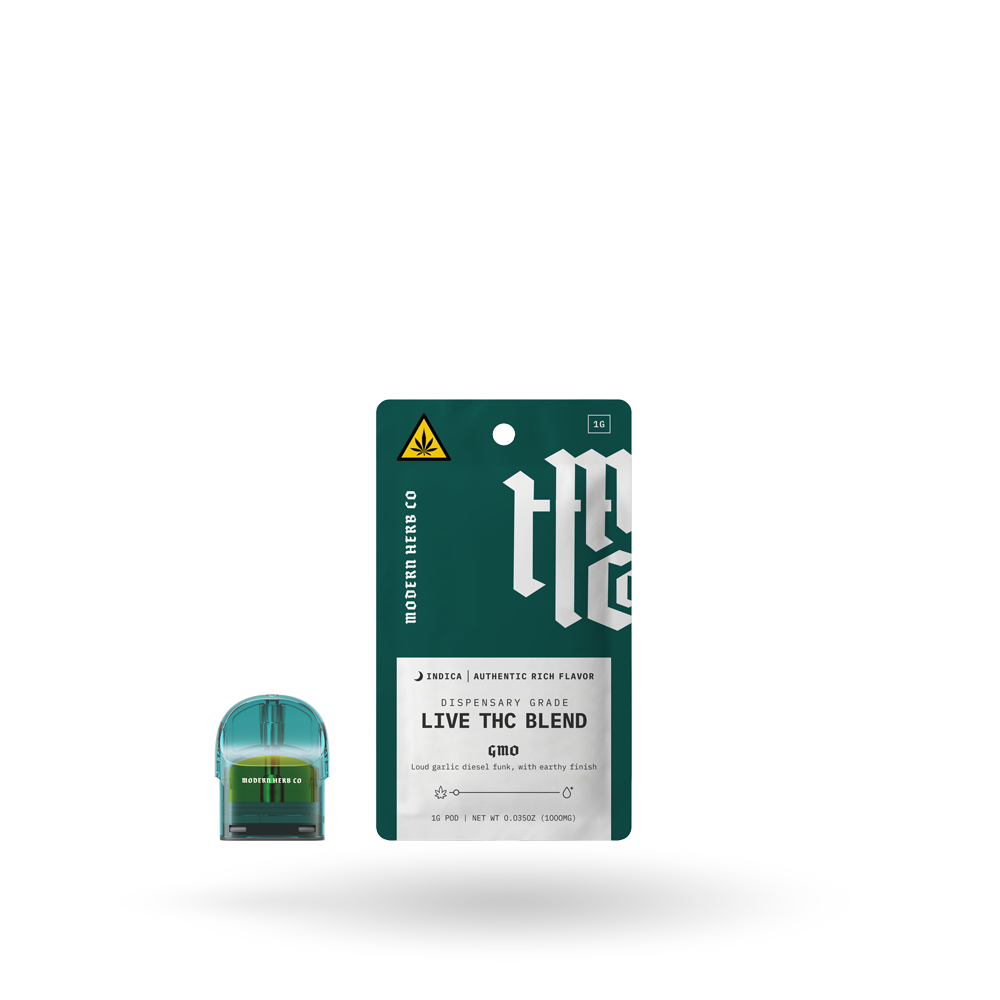 Live THC Pod Refill: GMO (Indica), 1g
