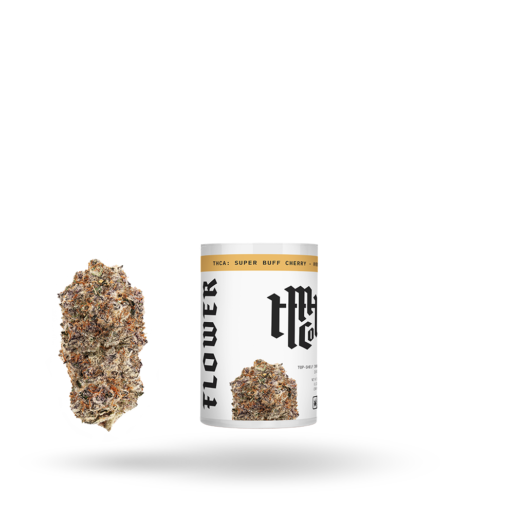 Super Buff Cherry, THCa Flower, Hybrid, 1/8oz