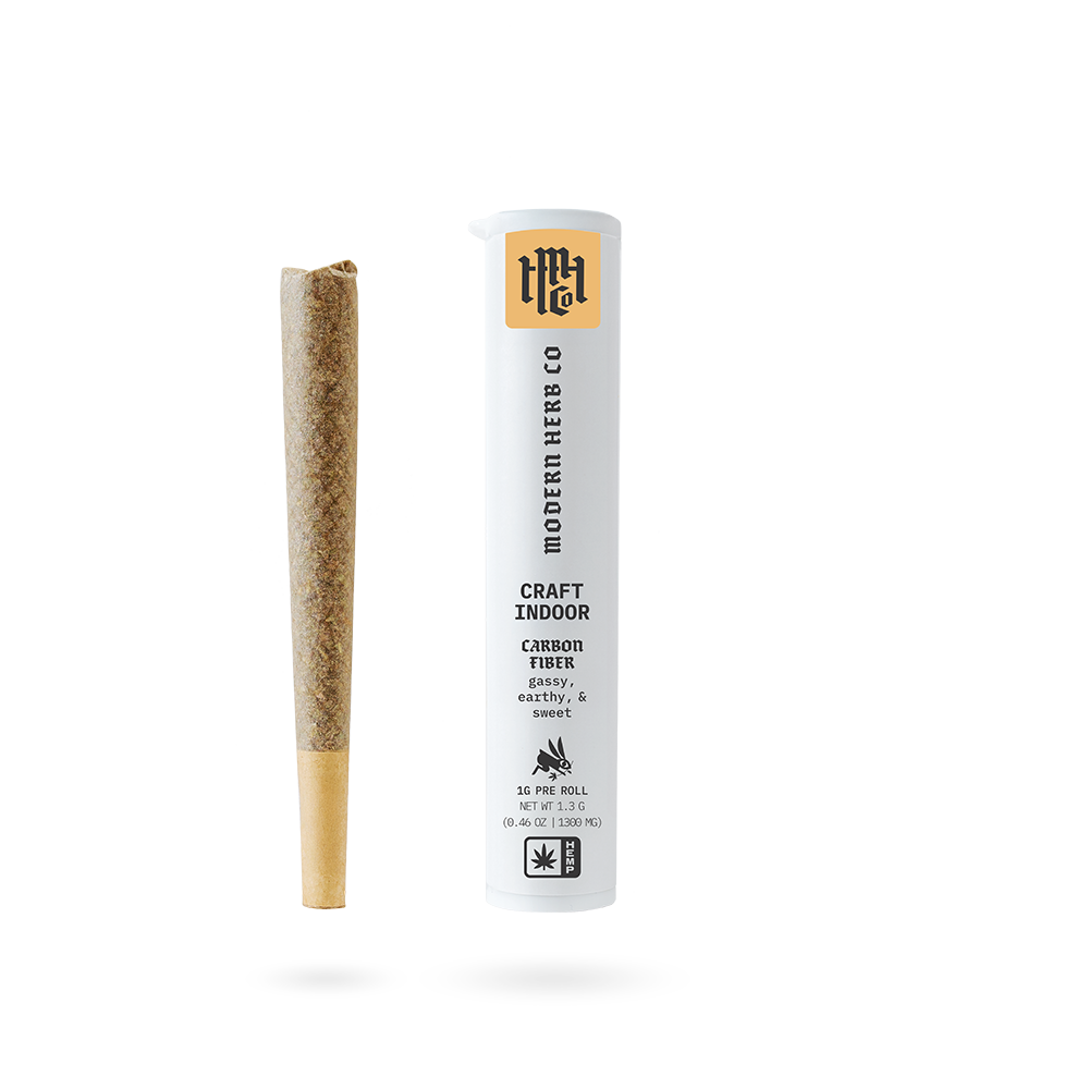 Pre Roll THCa Flower: Carbon Fiber (Hybrid), 1g