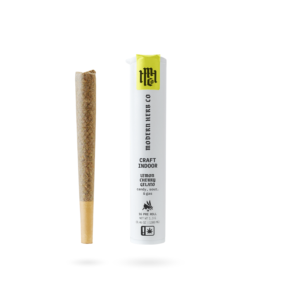 Pre Roll THCA Flower: Lemon Cherry Gelato (Sativa)