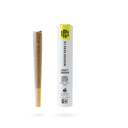 Pre Roll THCA Flower: Lemon Cherry Gelato (Sativa)