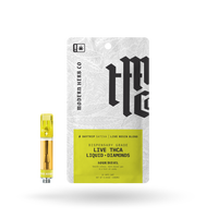 THCa Vape Cartridge Live Resin Liquid Diamonds: Sour Diesel (Sativa)