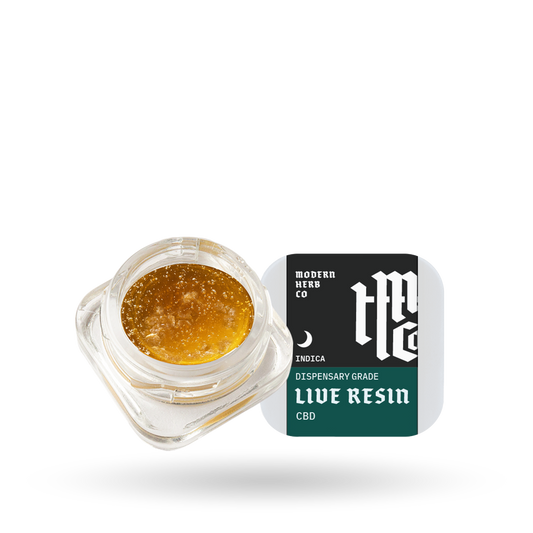 Live Resin CBD Dab: Pineapple Kush (Indica) - 2g