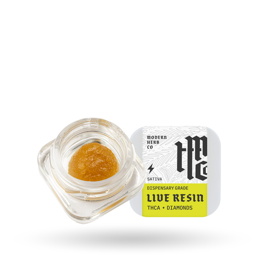 THCa Live Resin Diamonds Dab: Jack Herer (Sativa) - 2g