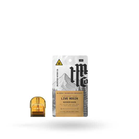 THCa Rosin Pod: Kosher Kush (Hybrid) 0.5g
