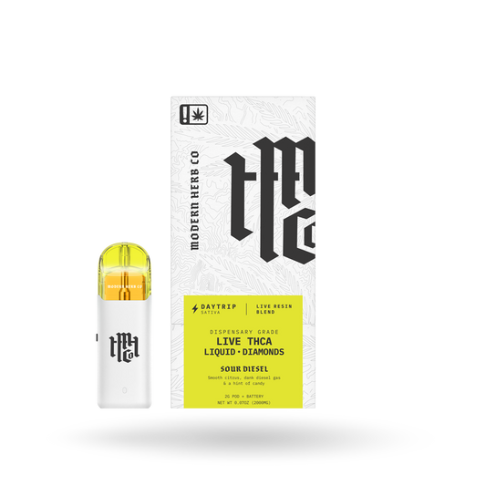 THCa POD Kit Live Resin Liquid Diamonds: Sour Diesel (Sativa)