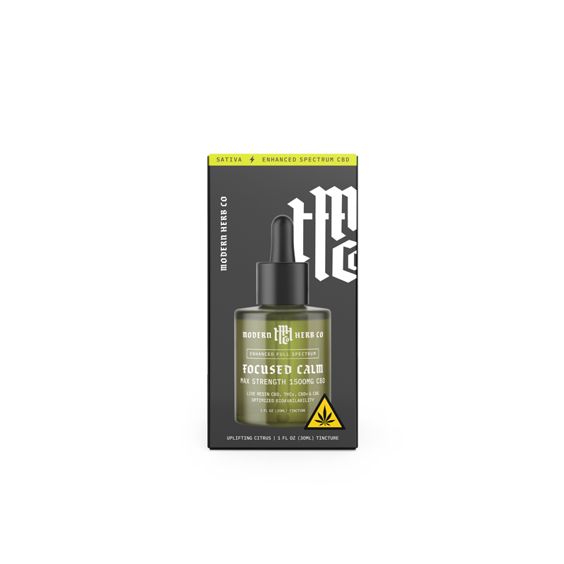 Live Resin CBD Tincture: 1500mg (Sativa)