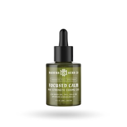 Live Resin CBD Tincture: 1500mg (Sativa)