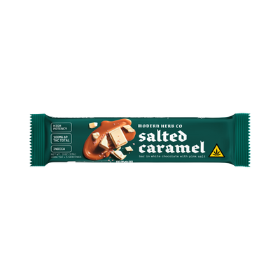 White Chocolate Caramel Bar with Himalayan Salt