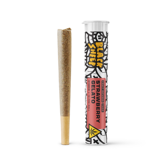 THCp Pre-Roll: Strawberry Gelato (Hybrid), 1g