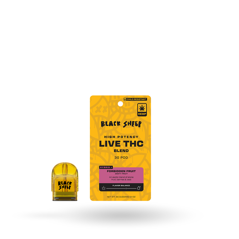 Live THC Blend Pod Refill: Forbidden Fruit 3g