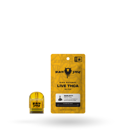 Live THCa Blend Pod Refill: Garlotti 3g