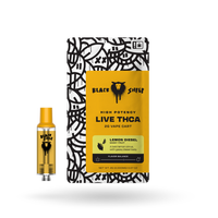 THCa Quad Blend Vape Cartridge: Lemon Diesel 2g