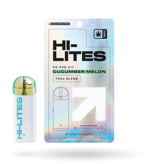Hi-Lites THCa Pod Kit: Cucumber Melon - 2g