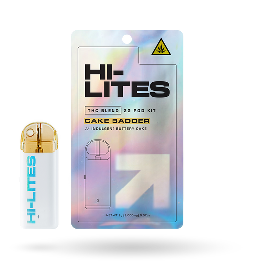 THC Blend Pod Starter Kit: Cake Badder 2g