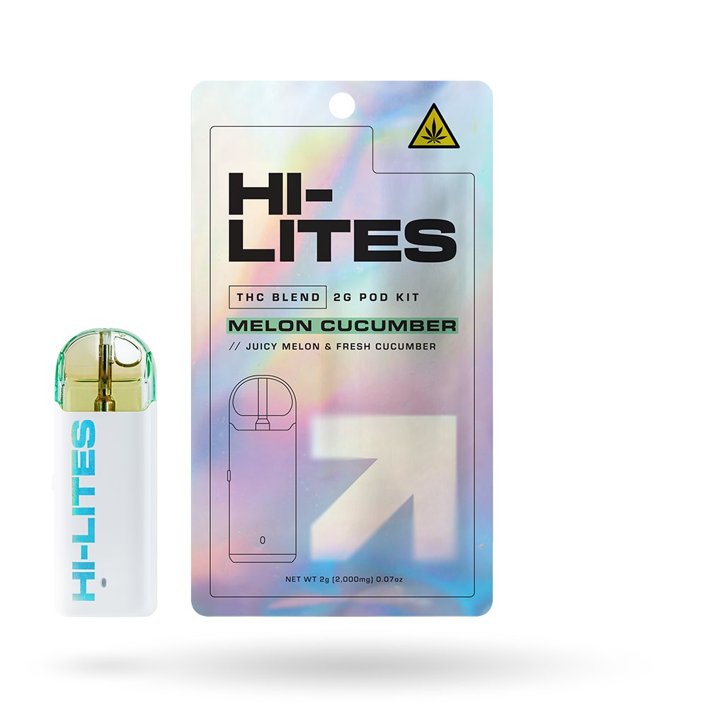 THC Blend Pod Starter Kit: Melon Cucumber 2g