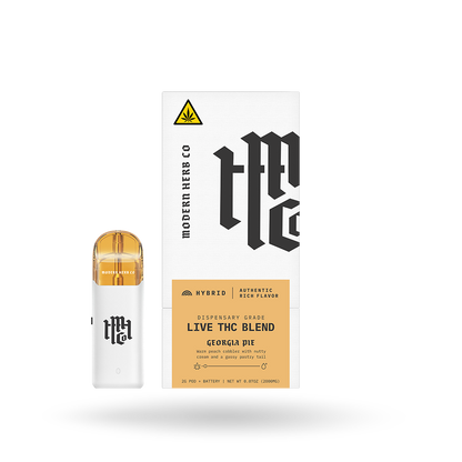 Live THC Pod Starter Kit: Georgia Pie (Hybrid) 2g