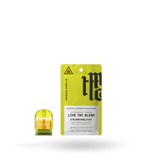 Live THC Pod Refill: Strawberry Haze (Sativa) 2g