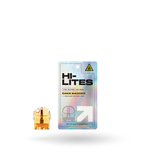 THC Blend Pod Refill: Cake Badder 2g
