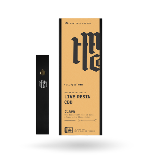 Live Resin CBD Disposable: Anytime, Guava