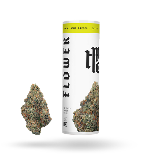 Sour Diesel, THCa Flower, Sativa, 1/4oz