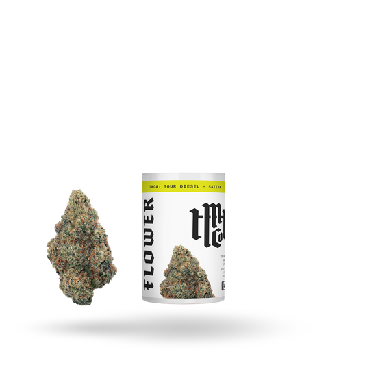 Sour Diesel, THCa Flower, Sativa, 1/8oz