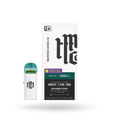CBD Live Resin Uncut Pod Starter Kit