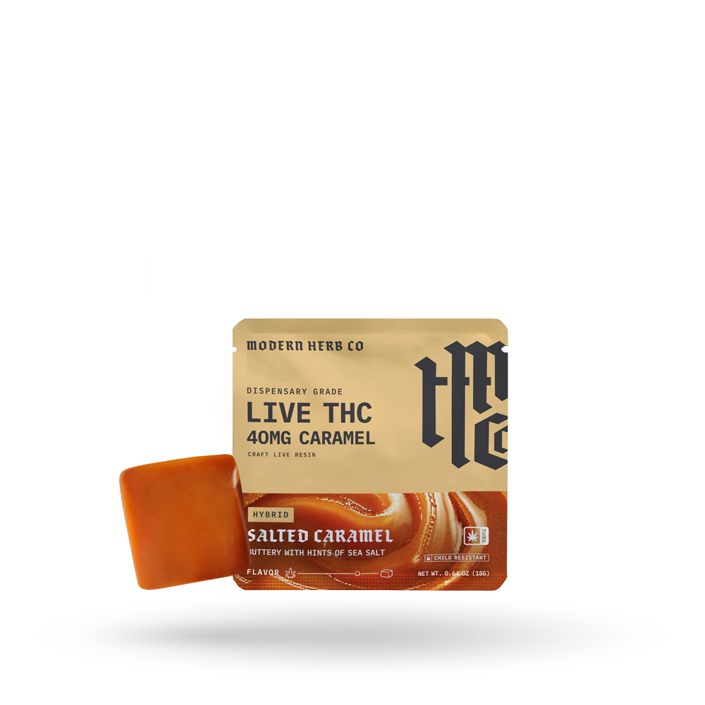 Live Resin Delta 9 Caramels Anytime (Organic) 1ct