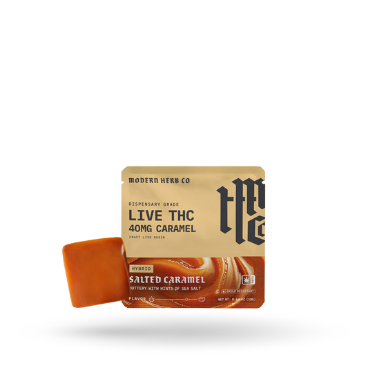 Live Resin Delta 9 Caramels Anytime (Organic) 1ct