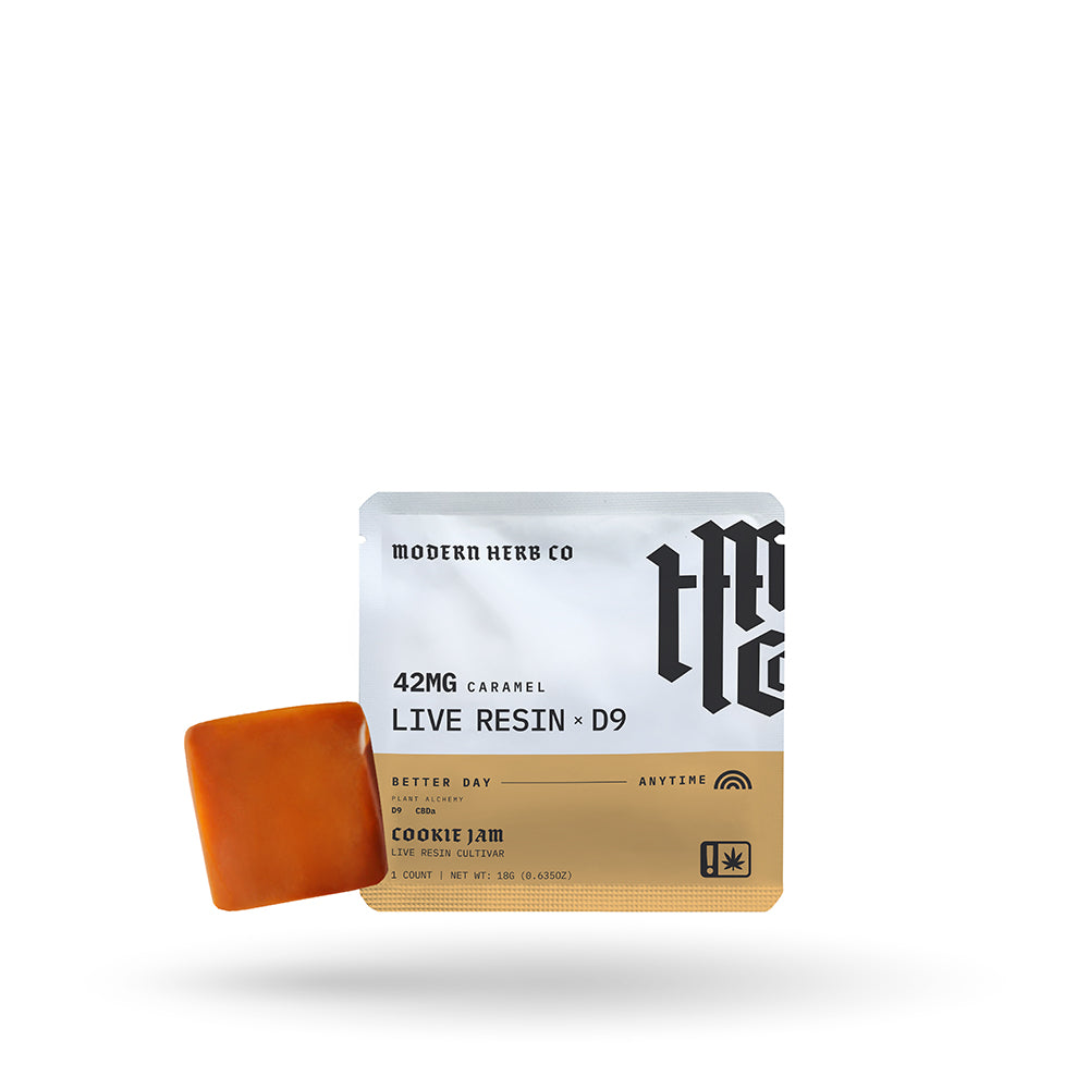 Modern Herb Co Cookie Jam Live Resin Delta 9 Caramels