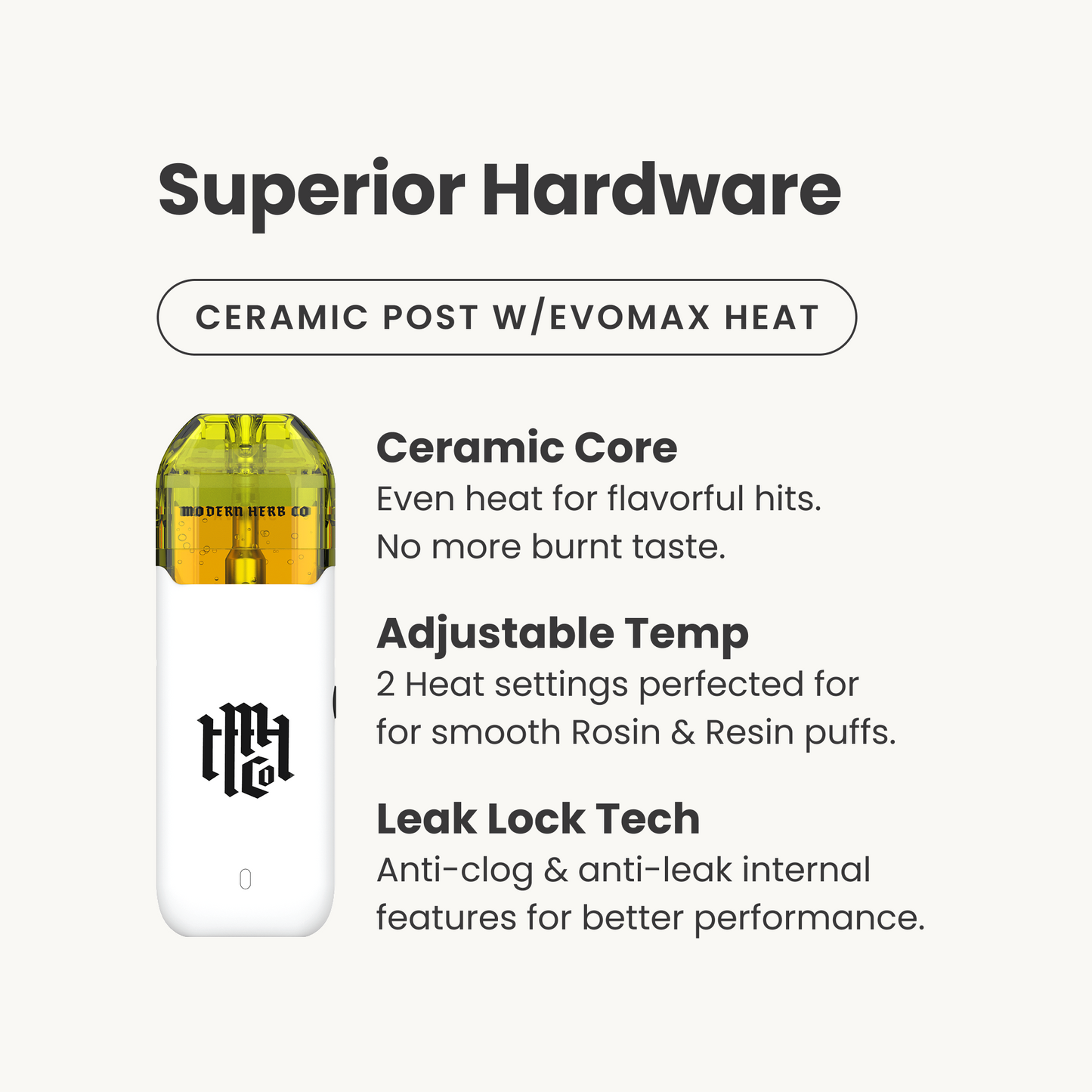 Live THC Pod Starter Kit: Sour Diesel (Sativa), 1g