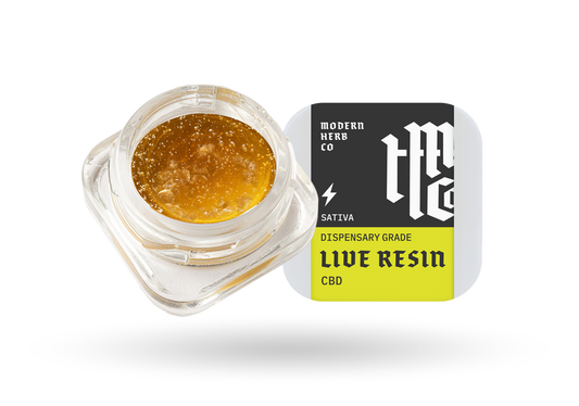 Live Resin CBD Dab: Hawaiian Haze (Sativa) - 2g